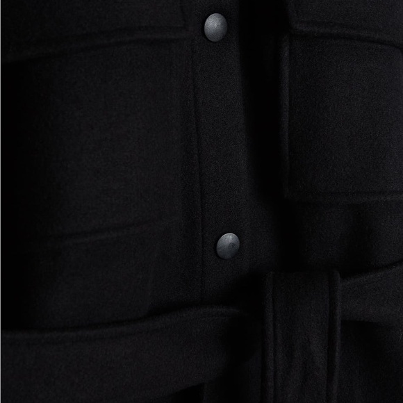 NWT Gina Tricot Vanja Black Belted cozy vest small - Picture 13 of 13